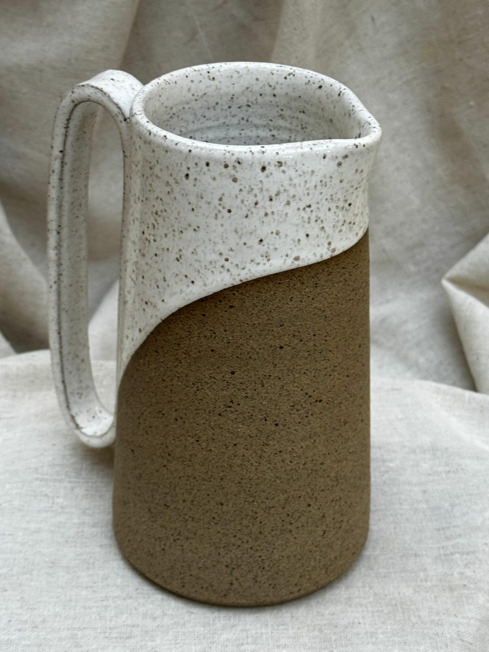 Jarra de Cerâmica - branca