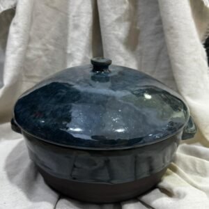 Forma de cerâmica com tampa - diamante